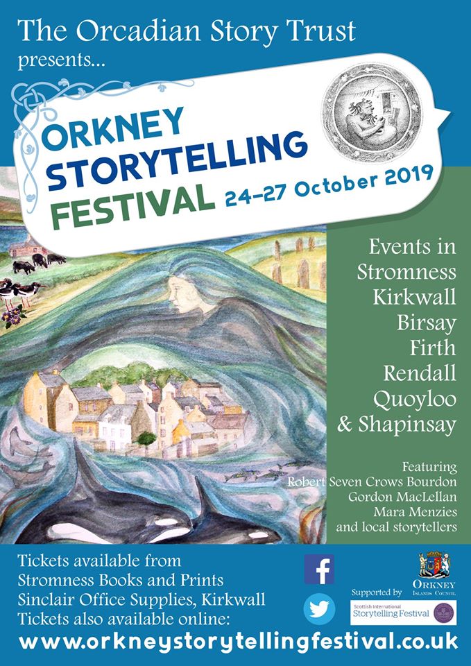 Orkney Storytelling Festival Official Poster 